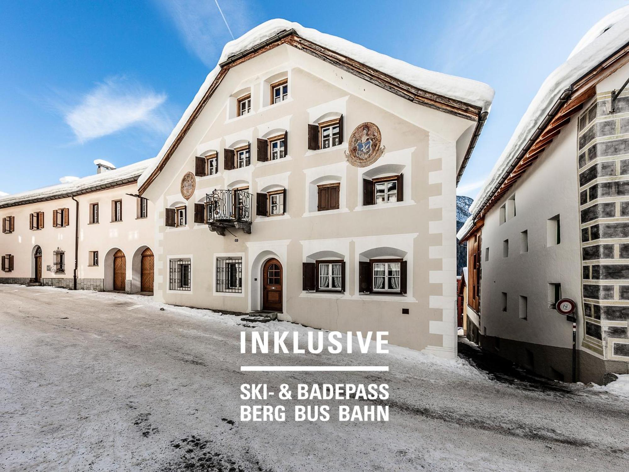 Badehotel Belvair Scuol Exterior foto