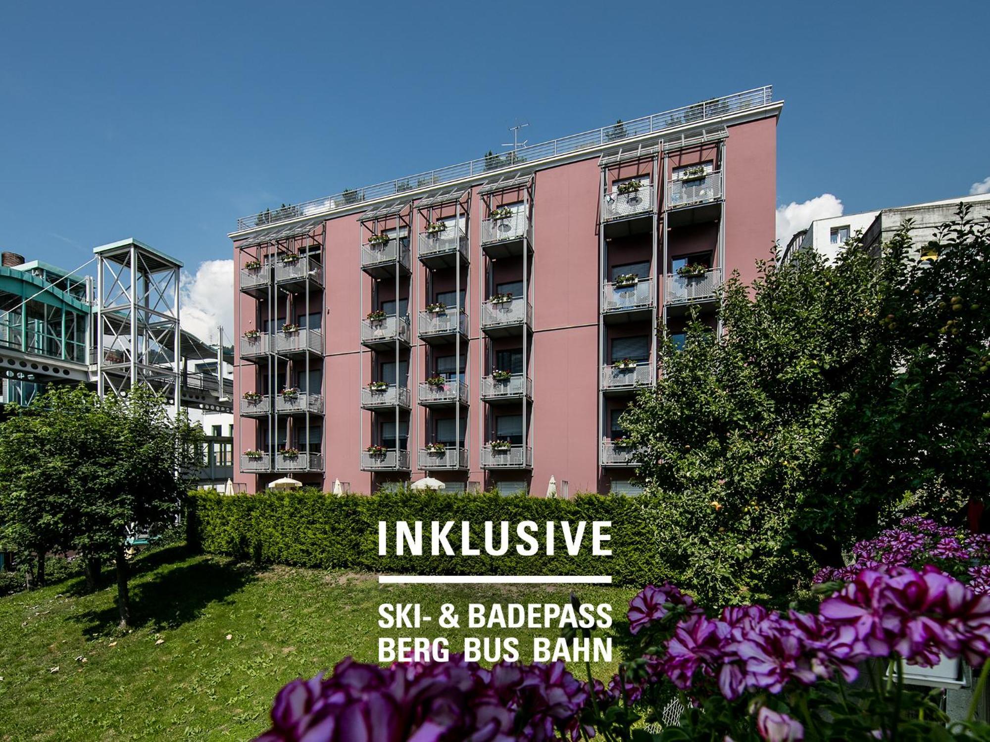 Badehotel Belvair Scuol Exterior foto